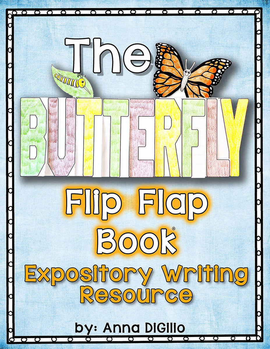 Butterflies Flip Flap Book® | Distance Learning – Simply Skilled Teaching