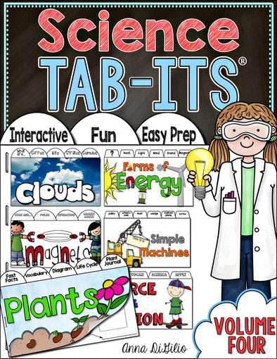 Science Interactive Notebook Tab-Its® Volume 4 | Distance Learning