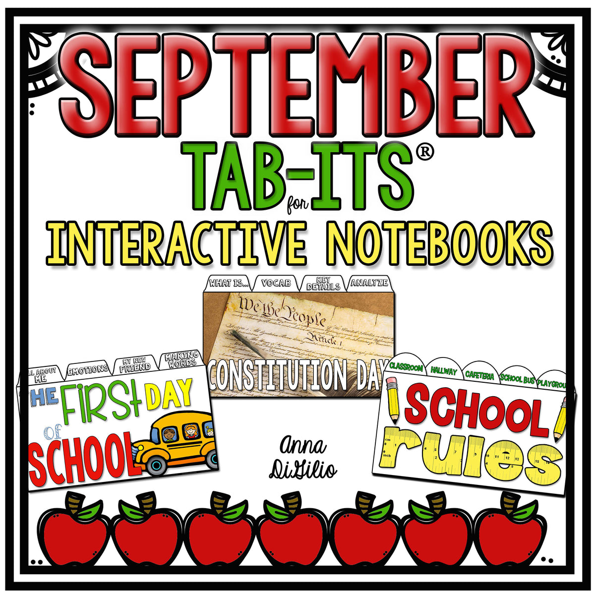 September Tab-Its® (Bundle) | Distance Learning – Simply Skilled Teaching