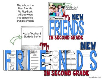 Friends Flip Flap Book® | Distance Learning – Simply Skilled Teaching