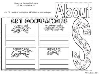 All About Ants Flip Flap Books® | Distance Learning – Simply Skilled ...