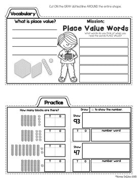 1st Grade Math Tab-Its® | Distance Learning – Simply Skilled Teaching