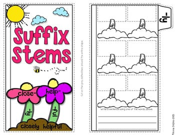 Suffixes Stems Tab-Its® | Distance Learning