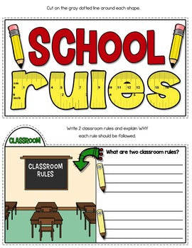 School Rules Tab-Its® | Distance Learning – Simply Skilled Teaching