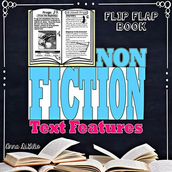 Nonfiction Text Features Flip Flap Book® | Distance Learning – Simply ...