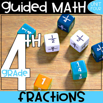 4th Grade Guided Math Unit 4 Fractions – Simply Skilled Teaching