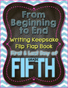 First Day of 5th Grade Flip Flap Book® | Distance Learning