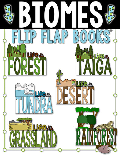 Biomes Flip Flap Book® | Distance Learning