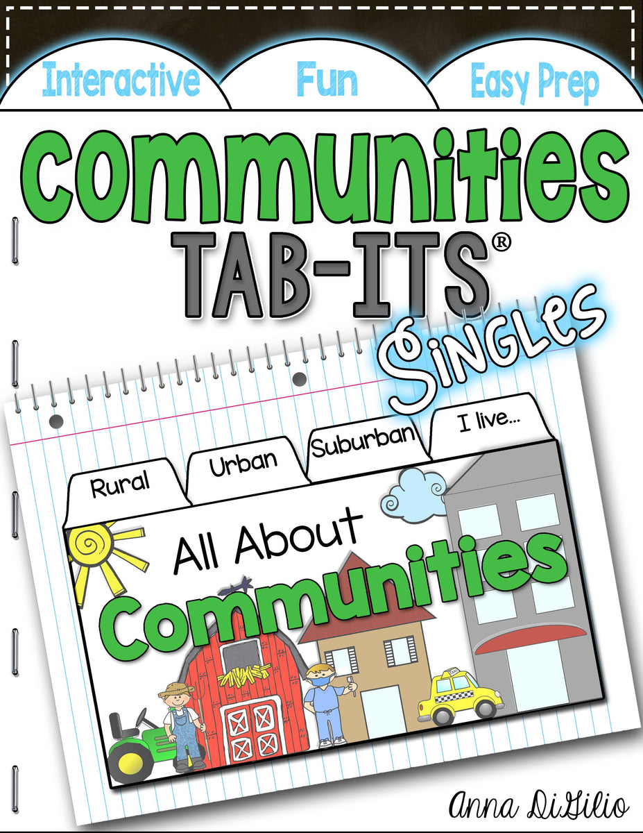 Communities Tab-Its® | Distance Learning – Simply Skilled Teaching