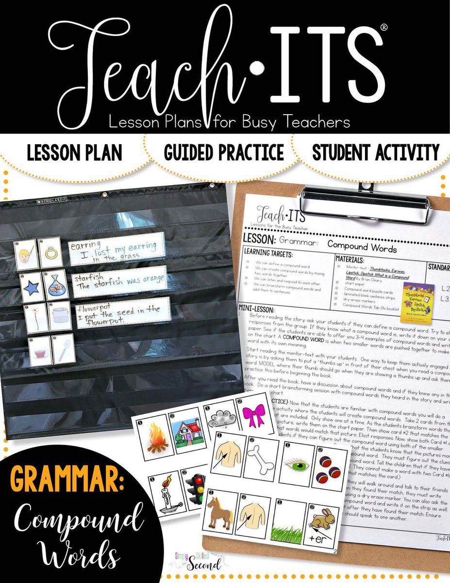 Compound Words Lesson Plan – Simply Skilled Teaching