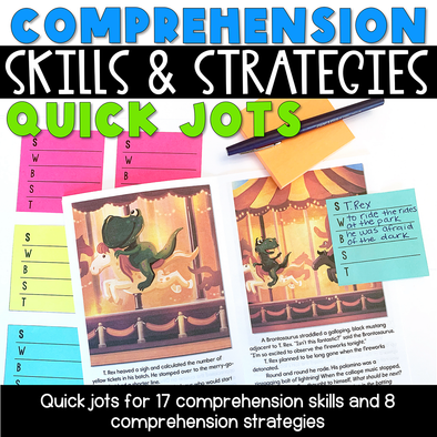 Quick Jots Example Simply Skilled Teaching Shop