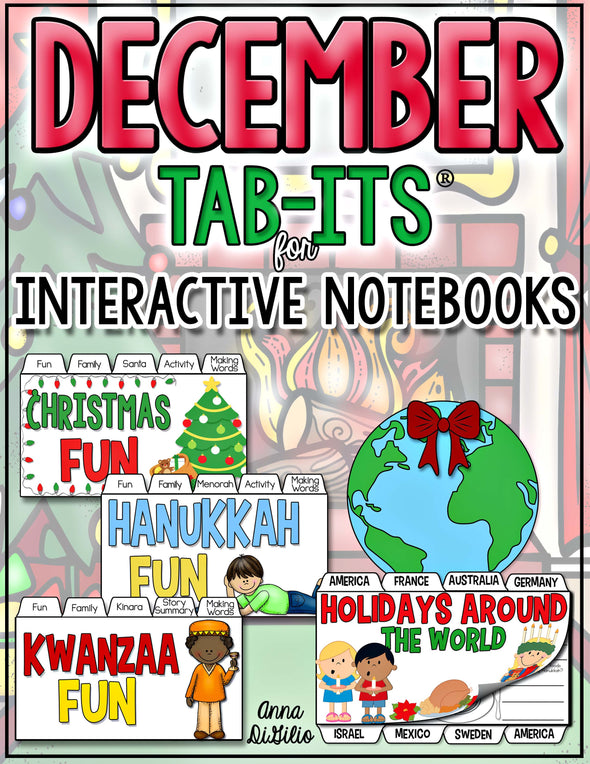 December Tab-Its® | Distance Learning