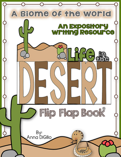 The Desert Flip Flap Book® | Distance Learning