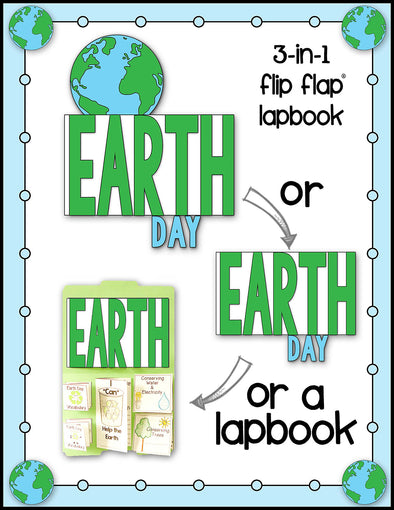 Earth Day Flip Flap® and Lapbook | Distance Learning