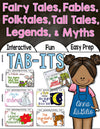 Fairy Tales Folktales Fables Myths Legends and Tall Tales Tab-Its ® | Distance Learning