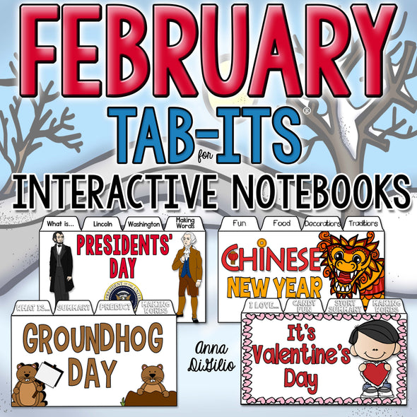 February Tab-Its® (Bundle) | Distance Learning