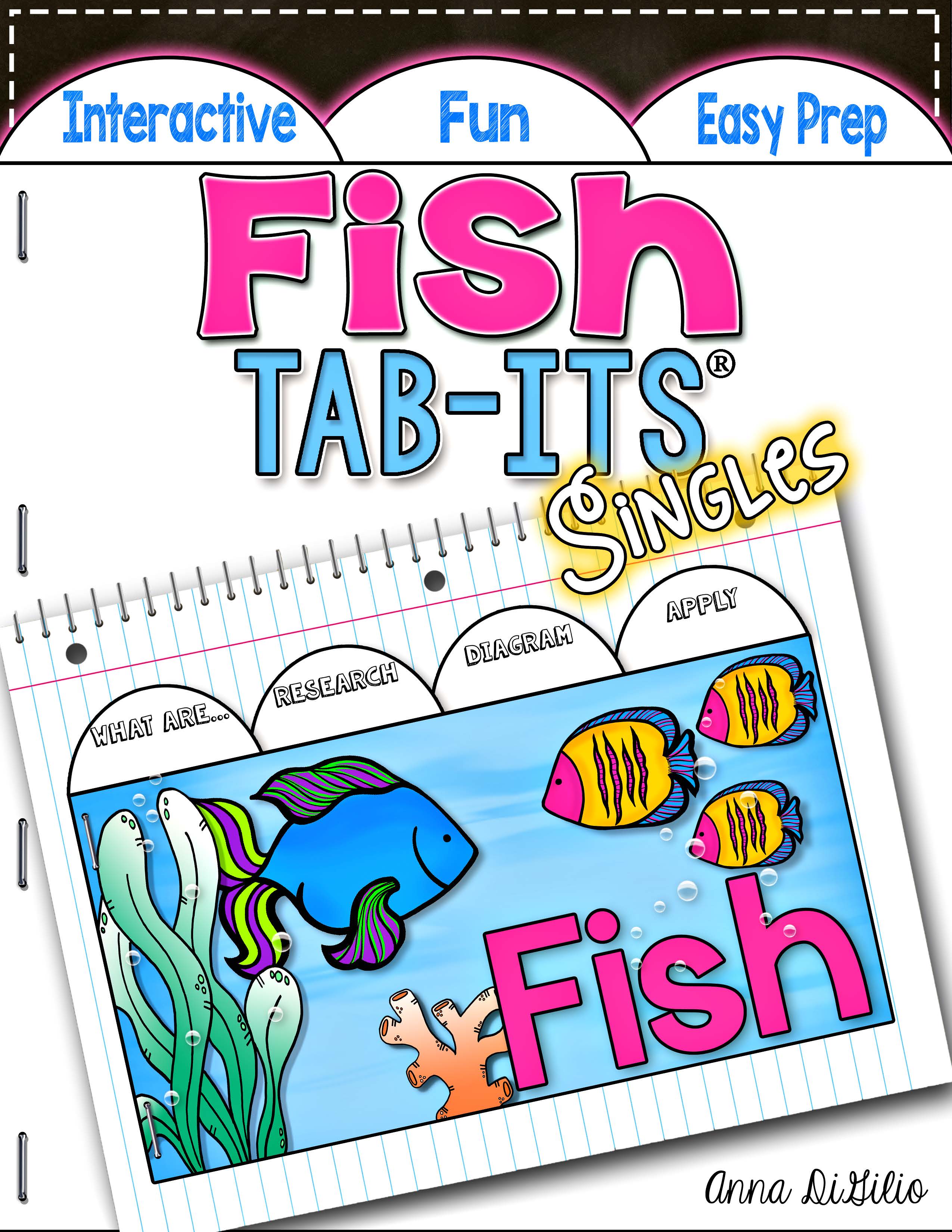 Fish Tab Fish Tab-Its® | Distance Learning – Simply Skilled Teaching