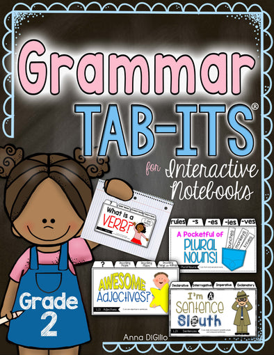 2nd Grade Grammar Tab-Its® | Distance Learning