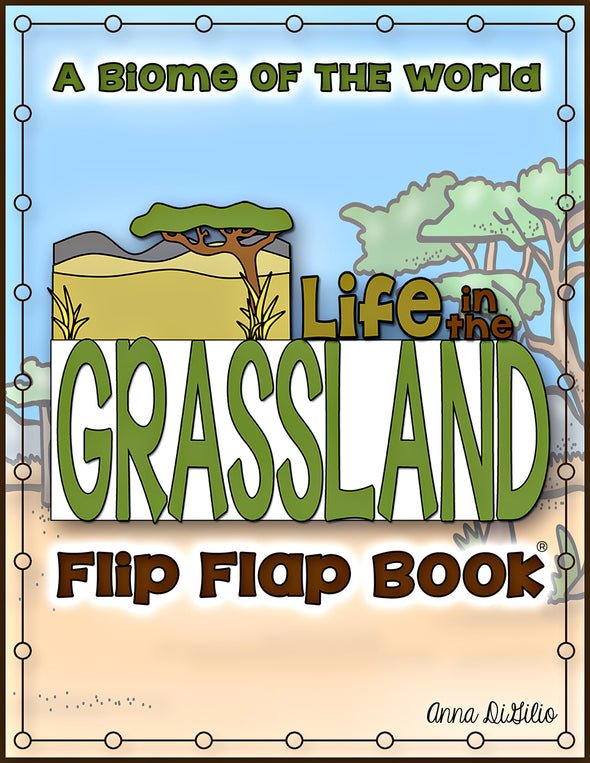 The Grasslands Flip Flap Book® | Distance Learning