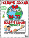Holidays Around the World Tab-Its® and Brochures