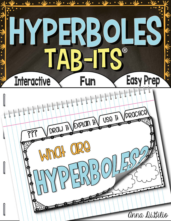 Hyperbole Tab-Its® | Distance Learning