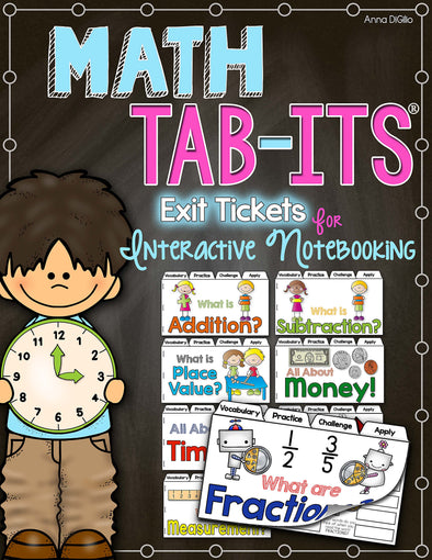 Math Tab-Its® - 2nd Grade | Distance Learning