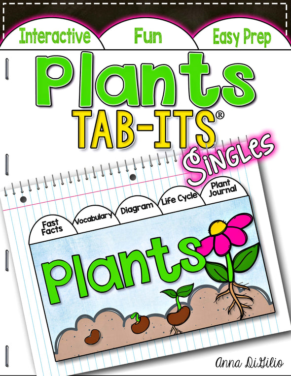 Plants Tab-Its® | Distance Learning