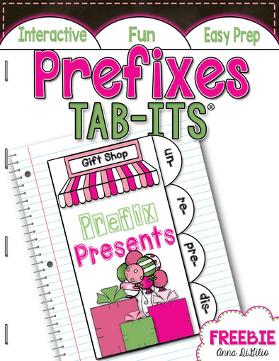 Prefixes Tab-Its® (Free) | Distance Learning