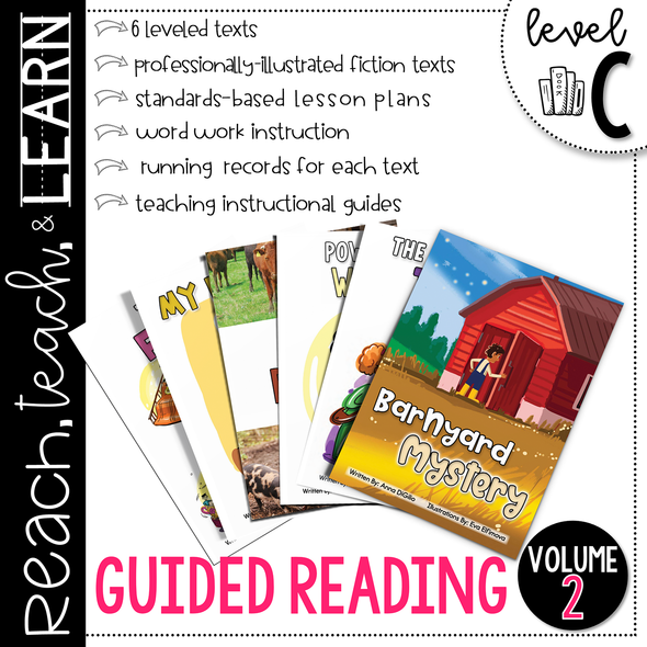 Reach, Teach & Learn Guided Reading Level C Volume 2 | Distance Learning