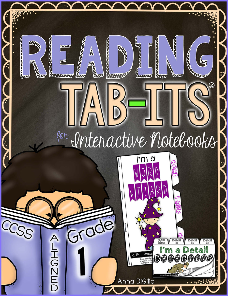 1st Grade Reading Comprehension Tab-Its® | Distance Learning – Simply ...