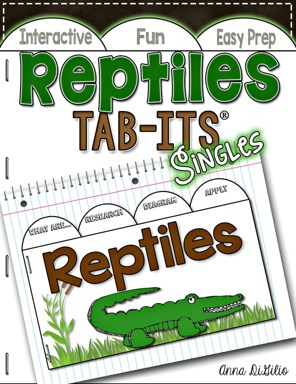 Reptiles Tab-Its® | Distance Learning