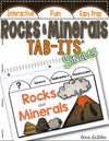 Rocks and Minerals Tab-Its® | Distance Learning