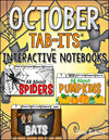 Science Interactive Notebook Tab-Its® (October Edition) | Distance Learning