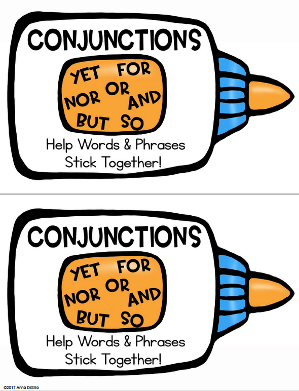 Conjunctions Lesson Plan