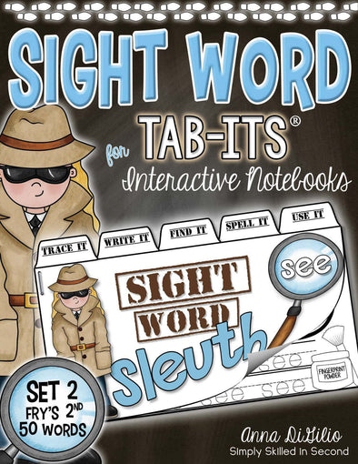 Sight Words Tab-Its® (Set 2)