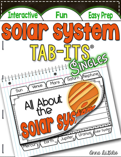 Solar System Tab-Its® | Distance Learning