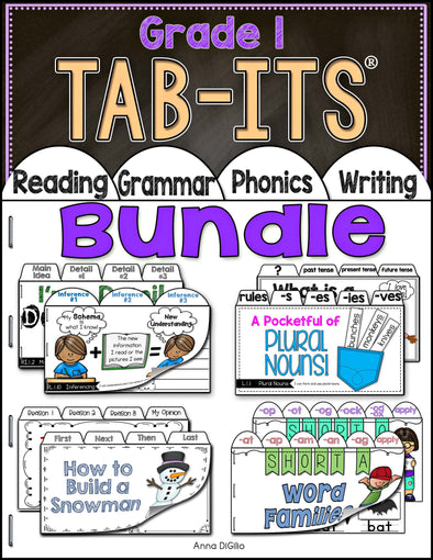 1st Grade Tab-Its® Bundle | Distance Learning