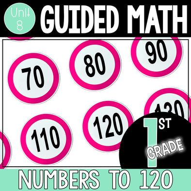 1st Grade Guided math Unit 8