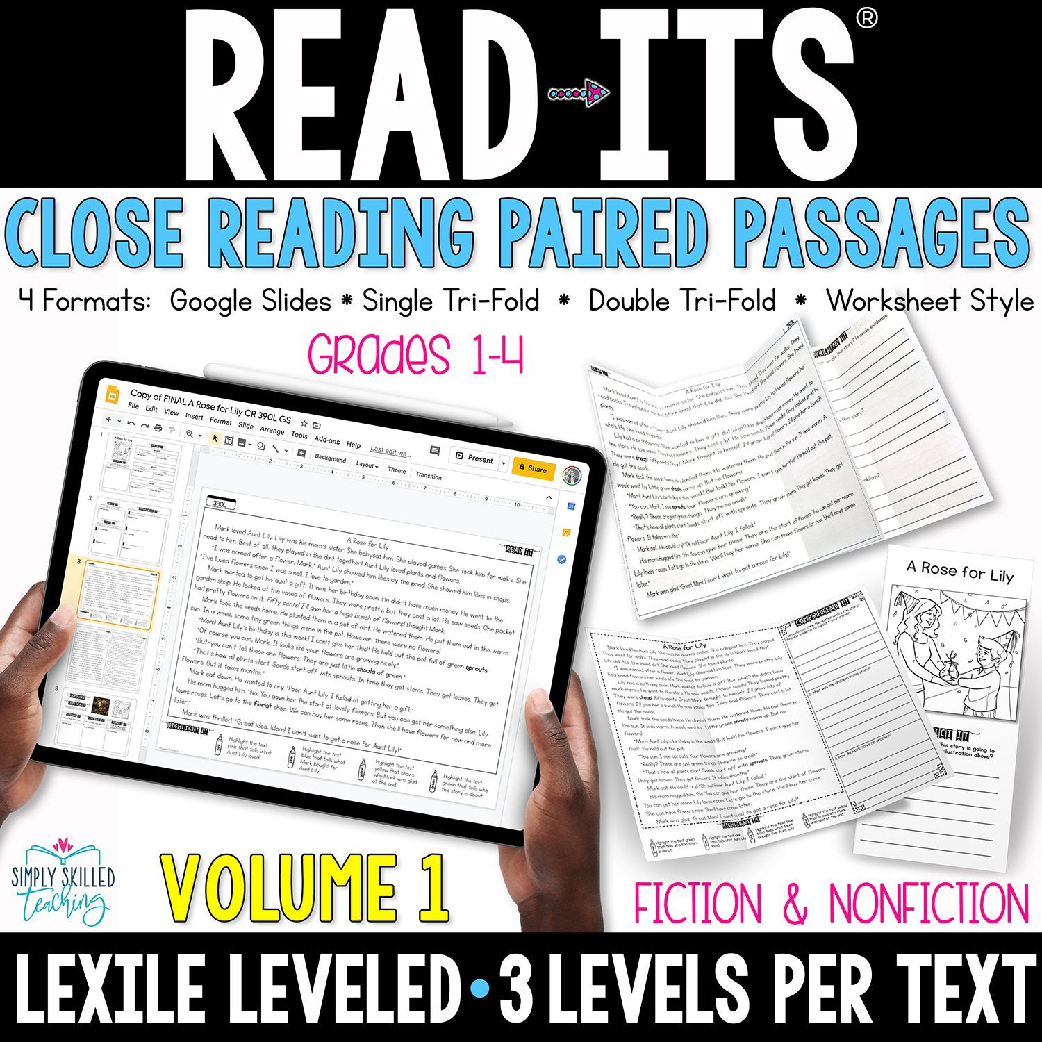 Skilled　Close　Volume　Reading　–　Learning　Passages　Distance　Teaching　{Lexile}　Simply