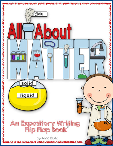 All About Matter Flip Flap Book® | Distance Learning