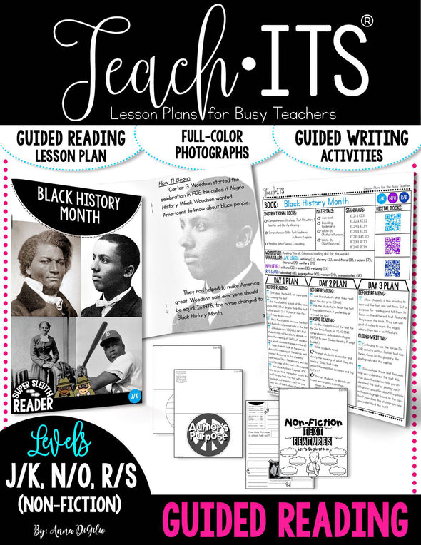 Guided Reading Fiction Vol. 2 "Black History Month"