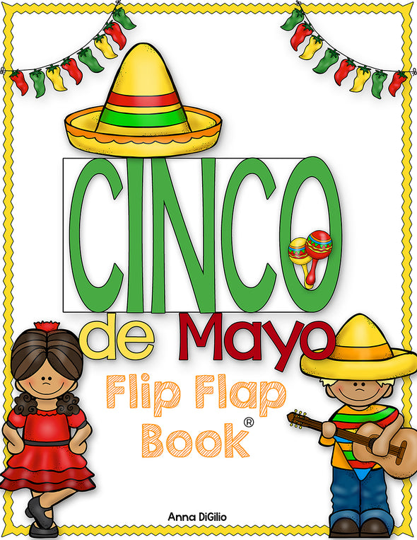 Cinco de Mayo Flip Flap Book® | Distance Learning