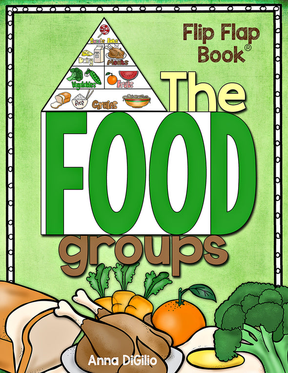 Food Groups Flip Flap Book® | Distance Learning