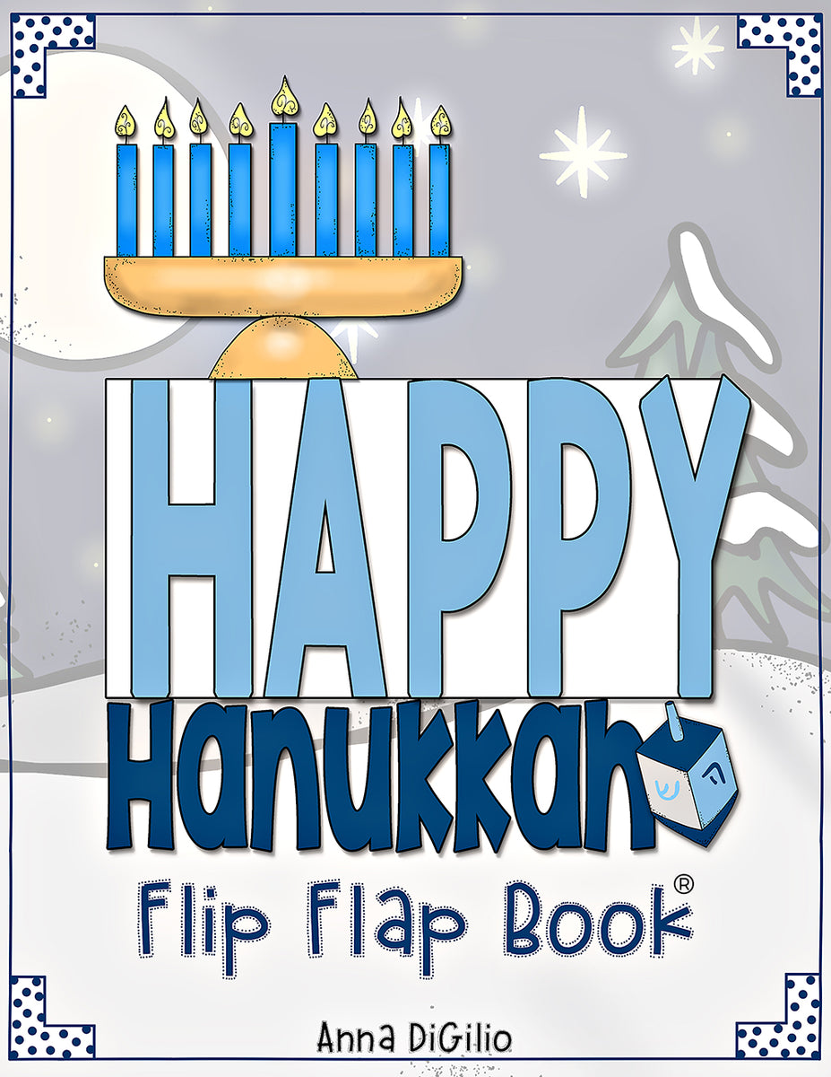 Hanukkah Flip Flap Book® | Distance Learning – Simply Skilled Teaching