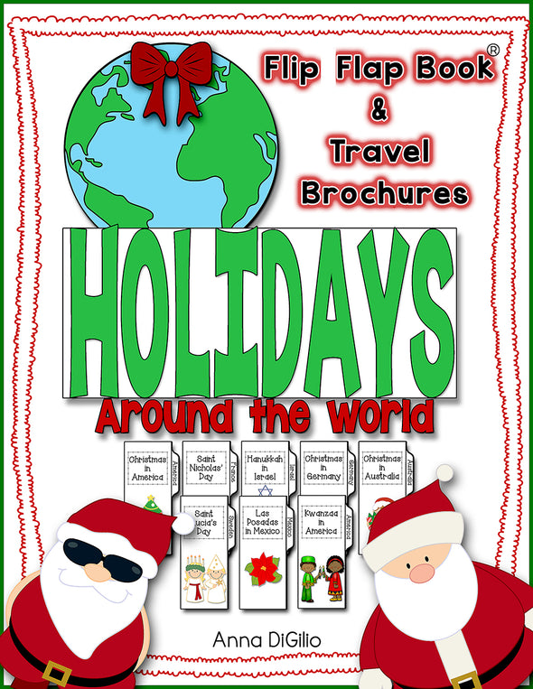 Holidays Around the World Flip Flap Book® | Distance Learning