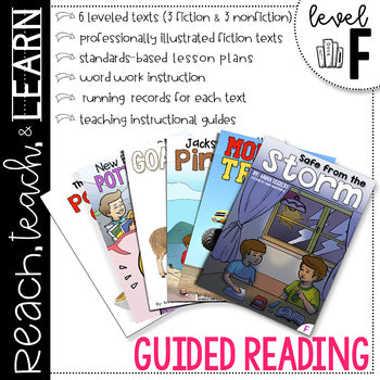 Reach, Teach & Learn Guided Reading Level F