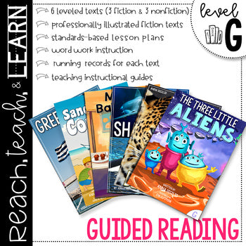 Reach, Teach & Learn Guided Reading Level G