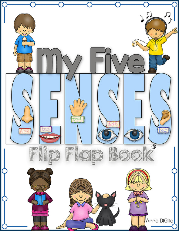 Five Senses Flip Flap Book® | Distance Learning