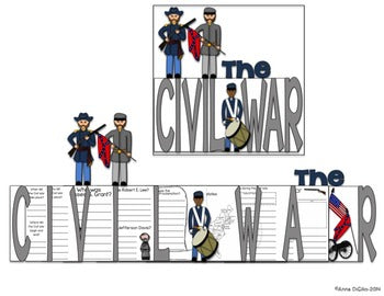 Civil War Flip Flap Book® | Distance Learning