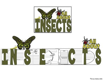 Insects Flip Flap Book® | Distance Learning
